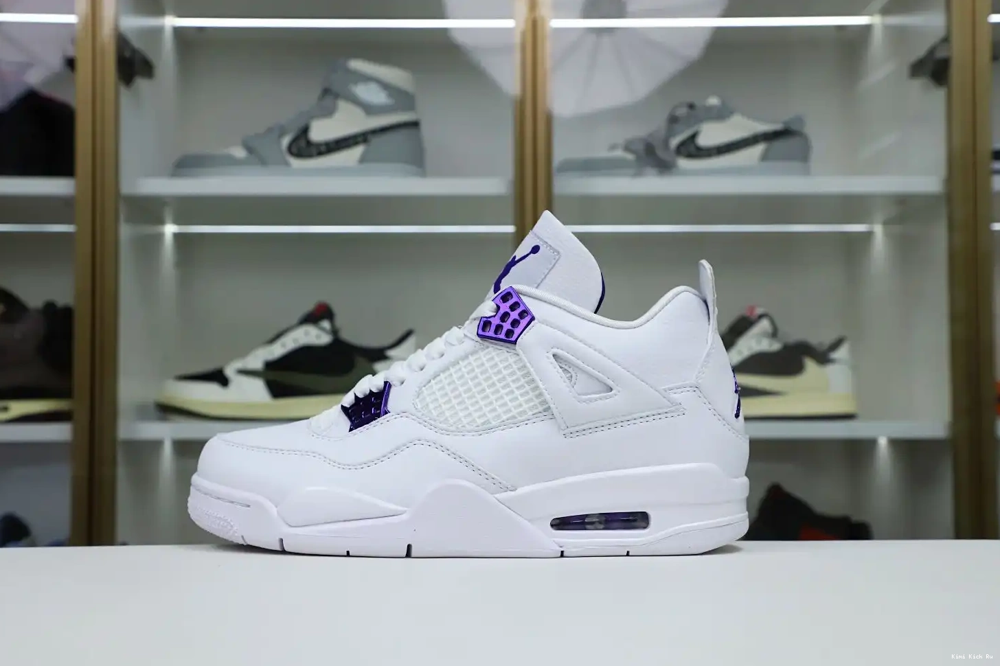 JORDAN METALLIC PURPLE 4 AIR Kimikick 0803
